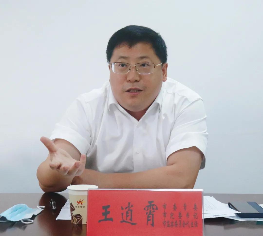 市委常委市纪委书记市监委代主任王逍霄接待群众来访